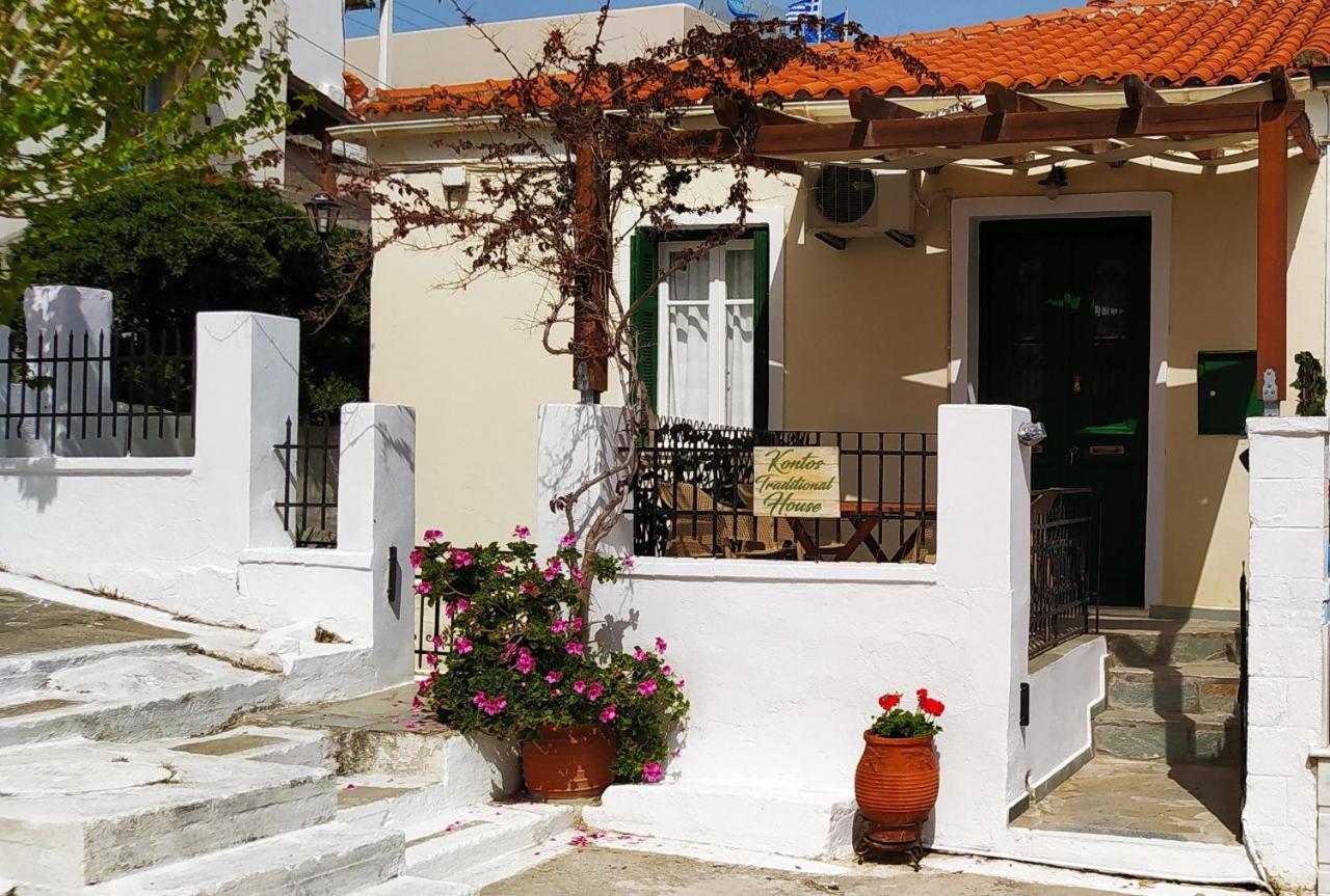 Kontos-Traditional House In Andros Beach Eksteriør billede